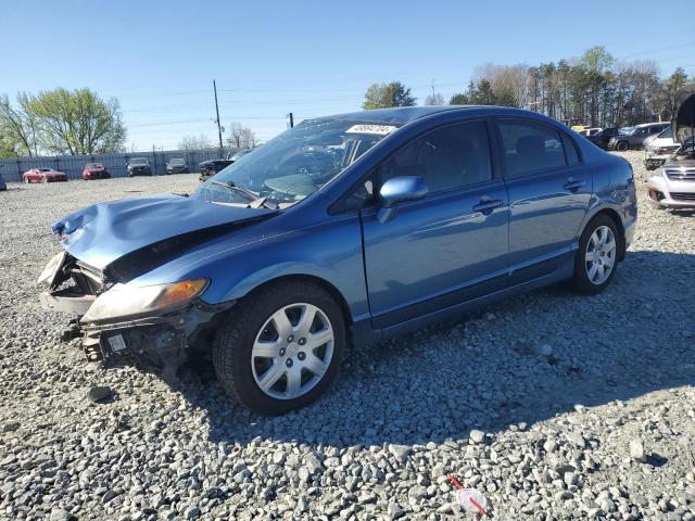 HONDA CIVIC LX 2009 with VIN 19XFA16569E051278 - Photo from auction