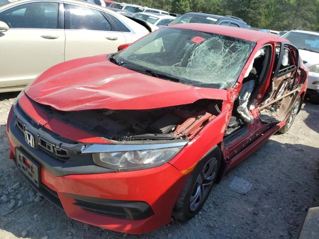 HONDA CIVIC LX 2018 with VIN 2HGFC2F56JH591434 - Photo from auction