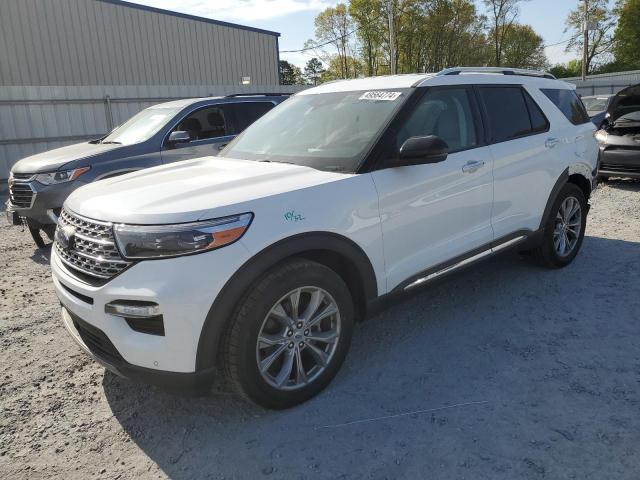 FORD EXPLORER L 2021 with VIN 1FMSK7FH6MGB84037 - Photo from auction