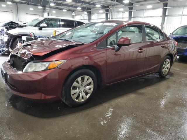 HONDA CIVIC LX 2012 with VIN 19XFB2F59CE337202 - Photo from auction