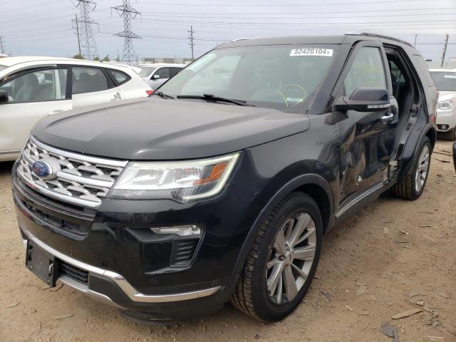 FORD EXPLORER L 2018 with VIN 1FM5K8F83JGA15379 - Photo from auction