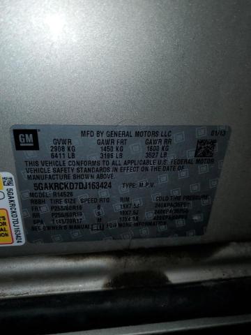 صورة رقم 14 من المزاد - 2013 BUICK ENCLAVE مع VIN 5GAKRCKD7DJ163424