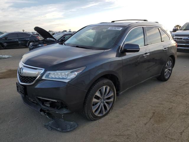 ACURA MDX TECHNO 2016 with VIN 5FRYD3H46GB018464 - Photo from auction