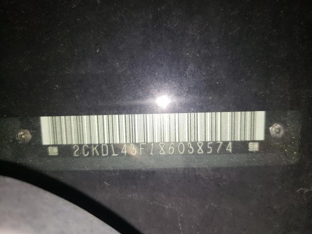 Photo 14 from auction – 2008 PONTIAC TORRENT with VIN 2CKDL43F186038574