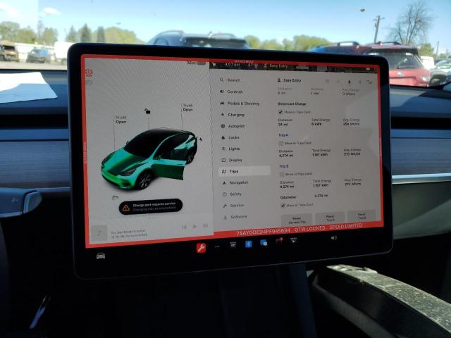 Photo 9 from auction – 2023 TESLA MODEL Y with VIN 7SAYGDED4PF945694