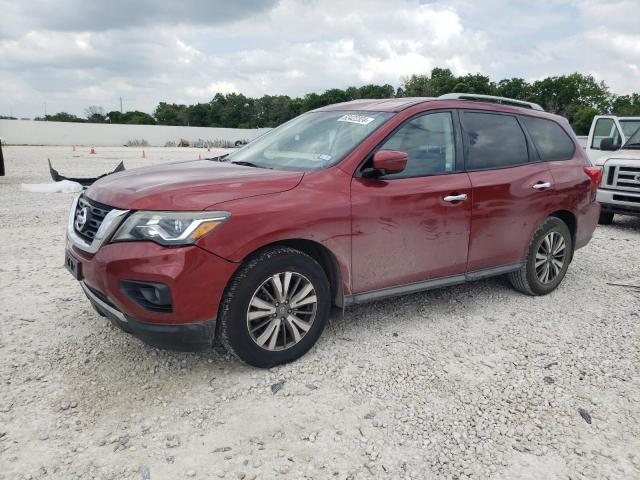 NISSAN PATHFINDER 2017 with VIN 5N1DR2MNXHC676499 - Photo from auction