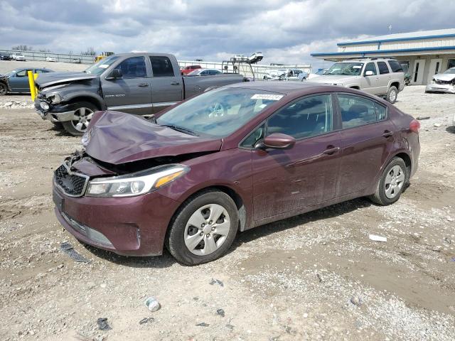 KIA FORTE LX 2017 with VIN 3KPFK4A72HE039831 - Photo from auction