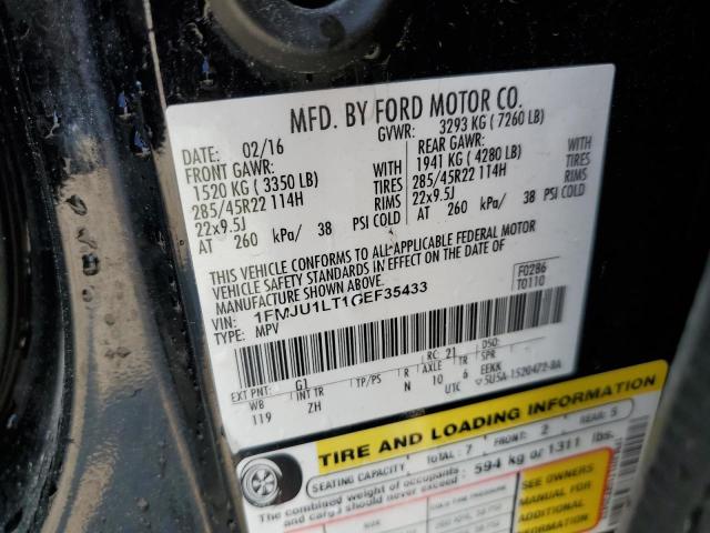 Zdjęcie 14 z aukcji – 2016 FORD EXPEDITION z VIN 1FMJU1LT1GEF35433