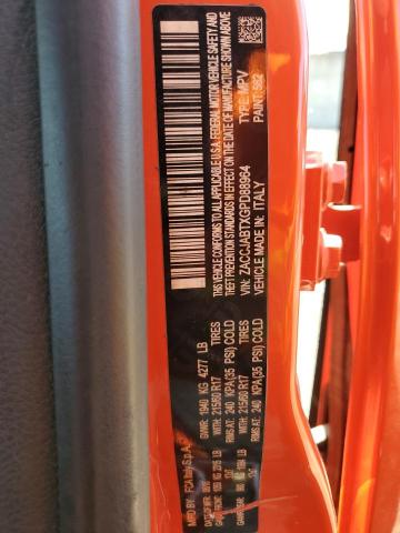 Photo 14 from auction – 2016 JEEP RENEGADE L with VIN ZACCJABTXGPD88964