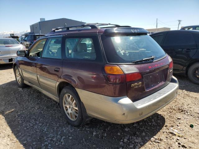 Photo 2 from auction – 2001 SUBARU LEGACY OUT with VIN 4S3BH806317657629