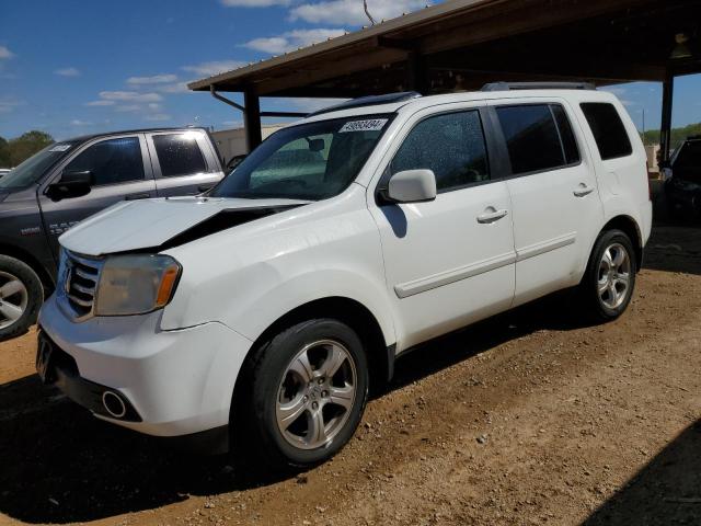 HONDA PILOT EXL 2012 with VIN 5FNYF3H51CB038684 - Photo from auction