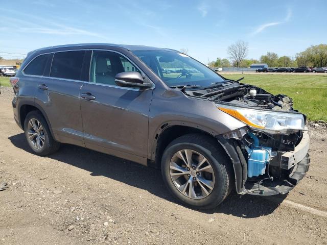 Photo 4 from auction – 2014 TOYOTA HIGHLANDER with VIN 5TDKKRFH9ES010986