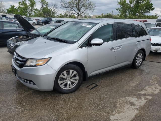 HONDA ODYSSEY EX 2015 with VIN 5FNRL5H64FB015776 - Photo from auction