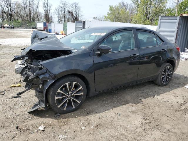 TOYOTA COROLLA L 2019 with VIN 2T1BURHE1KC242760 - Photo from auction
