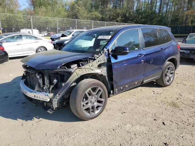 HONDA PASSPORT E 2022 with VIN 5FNYF7H59NB005913 - Photo from auction