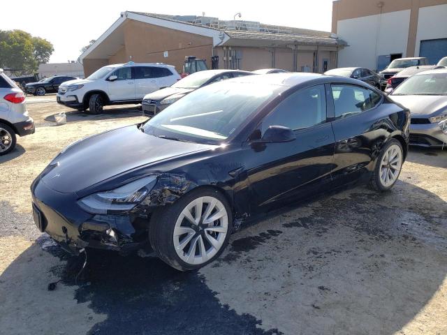 TESLA MODEL 3 2022 with VIN 5YJ3E1EB9NF259092 - Photo from auction