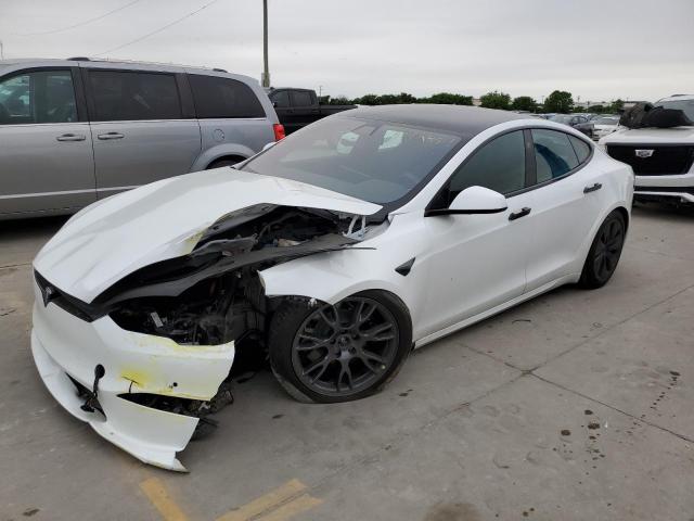 TESLA MODEL S 2022 with VIN 5YJSA1E50NF487953 - Photo from auction