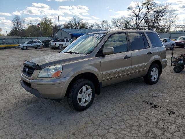HONDA PILOT EXL 2003 with VIN 2HKYF18583H545006 - Photo from auction