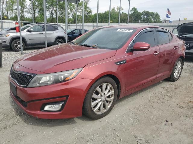KIA OPTIMA EX 2014 مع رقم تعريف المركبة 5XXGN4A72EG310272 - صورة من المزاد