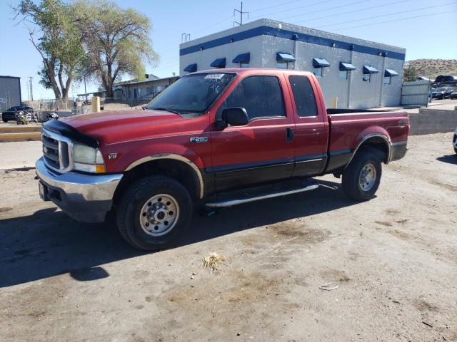 FORD F250 SUPER 2002 with VIN 1FTNX21L22EB00595 - Photo from auction