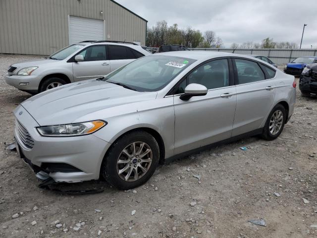 FORD FUSION S 2015 with VIN 3FA6P0G77FR125830 - Photo from auction