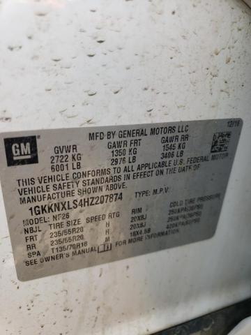 Photo 14 from auction – 2017 GMC ACADIA DEN with VIN 1GKKNXLS4HZ207874