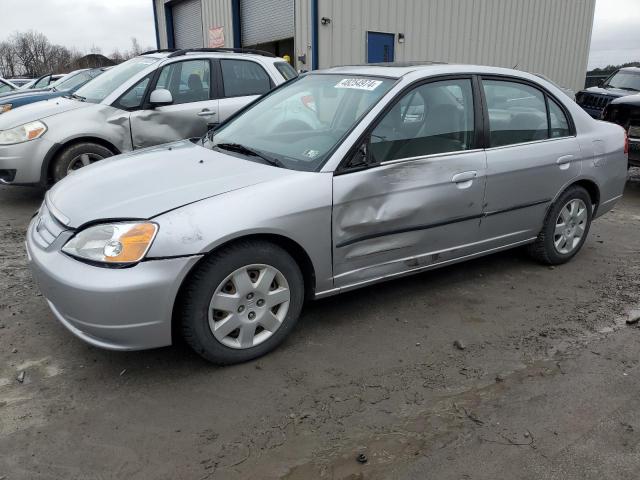 HONDA CIVIC EX 2002 with VIN 2HGES26882H520004 - Photo from auction