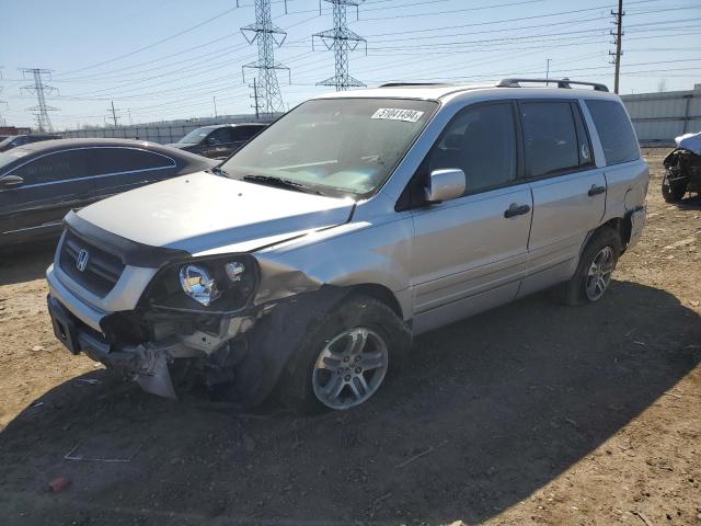 HONDA PILOT EXL 2005 with VIN 2HKYF18515H506857 - Photo from auction