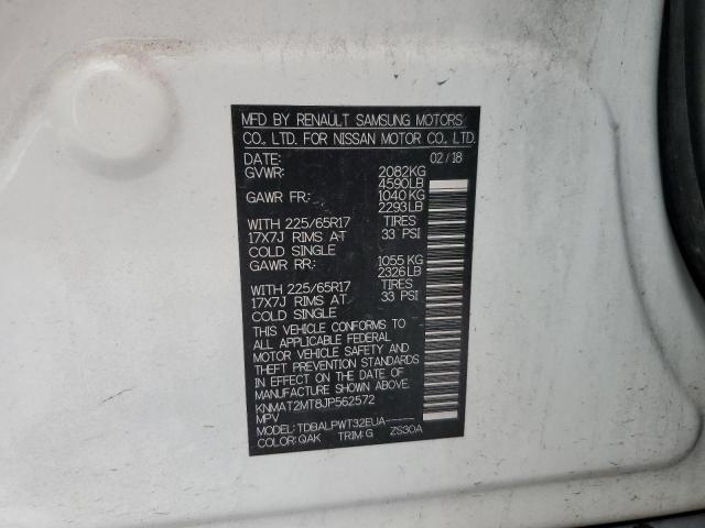Photo 14 from auction – 2018 NISSAN ROGUE S with VIN KNMAT2MT8JP562572