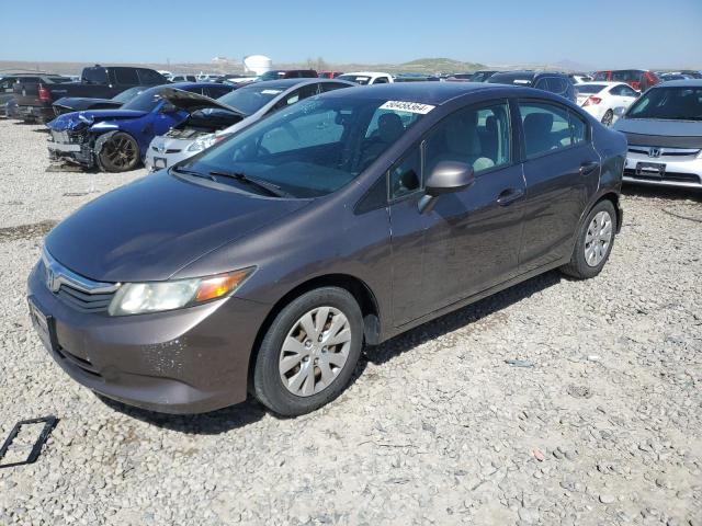 HONDA CIVIC LX 2012 with VIN 19XFB2F56CE070813 - Photo from auction