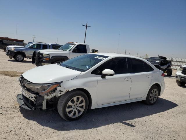 TOYOTA COROLLA LE 2021 with VIN JTDEPMAEXMJ123906 - Photo from auction