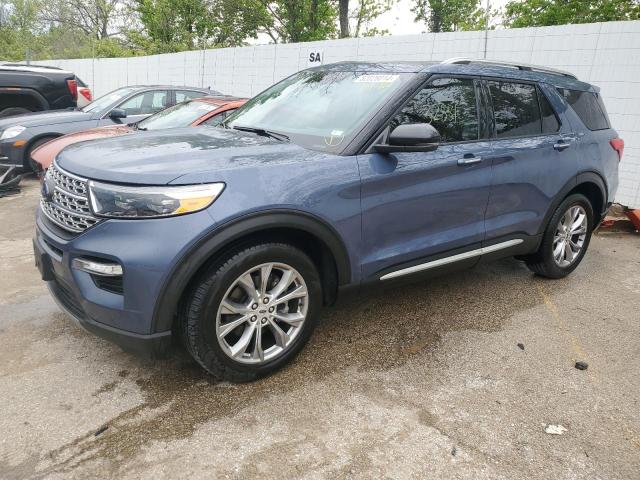 FORD EXPLORER L 2021 with VIN 1FMSK7FH9MGB95582 - Photo from auction