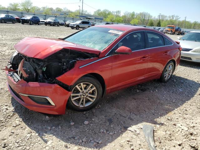 HYUNDAI SONATA SE 2017 with VIN 5NPE24AF5HH594044 - Photo from auction