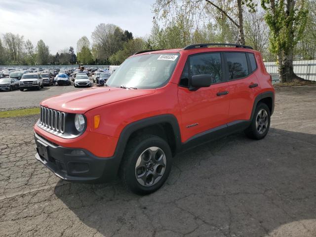 JEEP RENEGADE S 2017 with VIN ZACCJBABXHPF23389 - Photo from auction