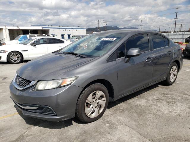 HONDA CIVIC LX 2013 with VIN 19XFB2F55DE288856 - Photo from auction