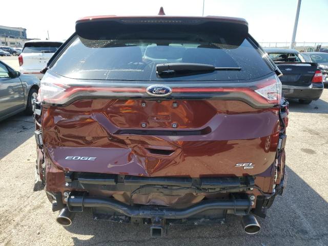 Photo 6 from auction – 2016 FORD EDGE SEL with VIN 2FMPK4J85GBC51427
