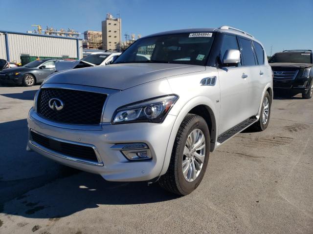 INFINITI QX80 BASE 2017 with VIN JN8AZ2ND7H9830049 - Photo from auction