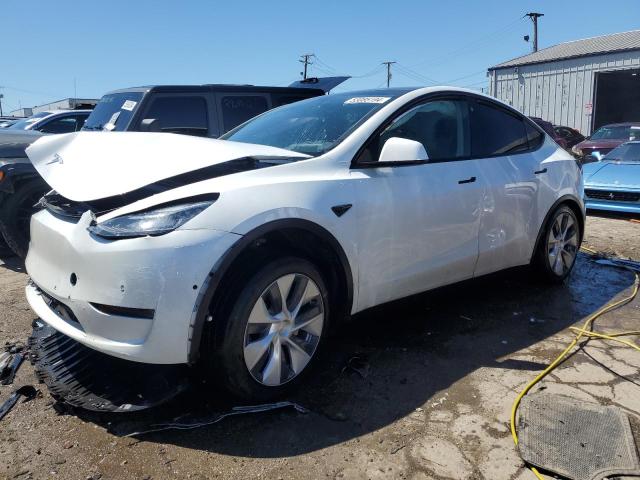 TESLA MODEL Y 2021 with VIN 5YJYGDEE0MF176340 - Photo from auction