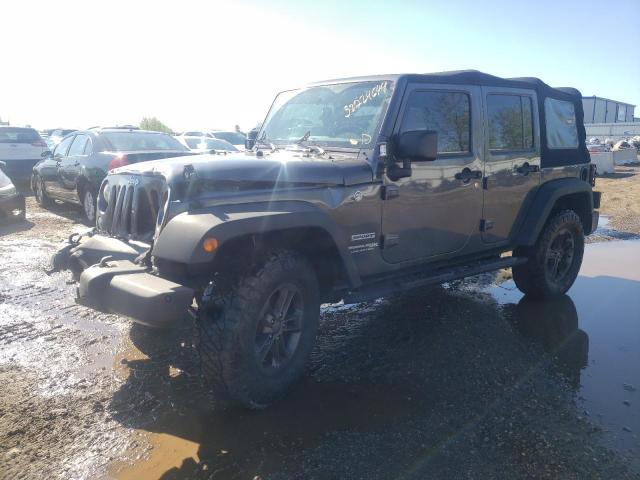 JEEP WRANGLER U 2018 with VIN 1C4BJWDG3JL899016 - Photo from auction