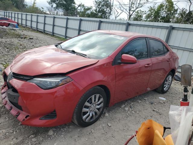 TOYOTA COROLLA L 2018 with VIN 5YFBURHE1JP834030 - Photo from auction
