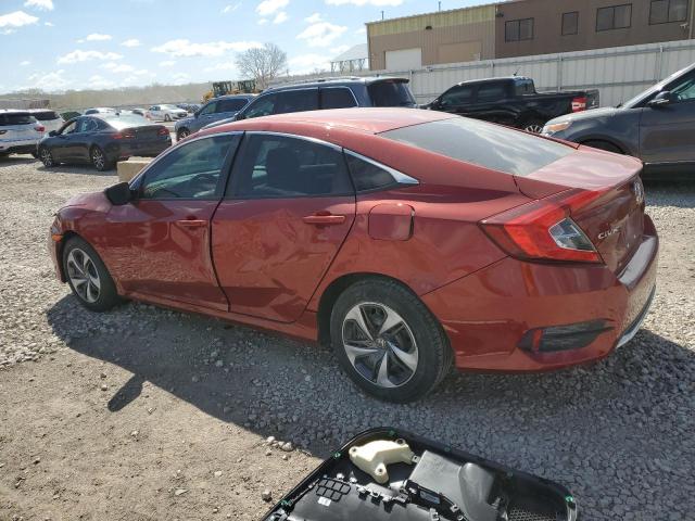Photo 2 from auction – 2020 HONDA CIVIC LX with VIN 19XFC2F60LE016378