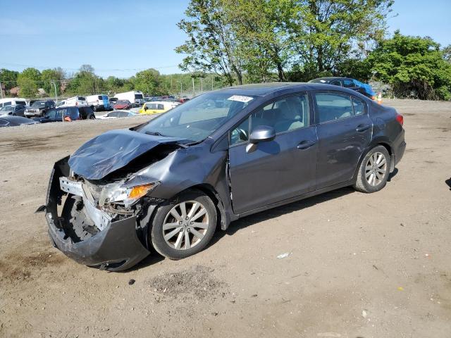 HONDA CIVIC EX 2012 with VIN 19XFB2F83CE373736 - Photo from auction