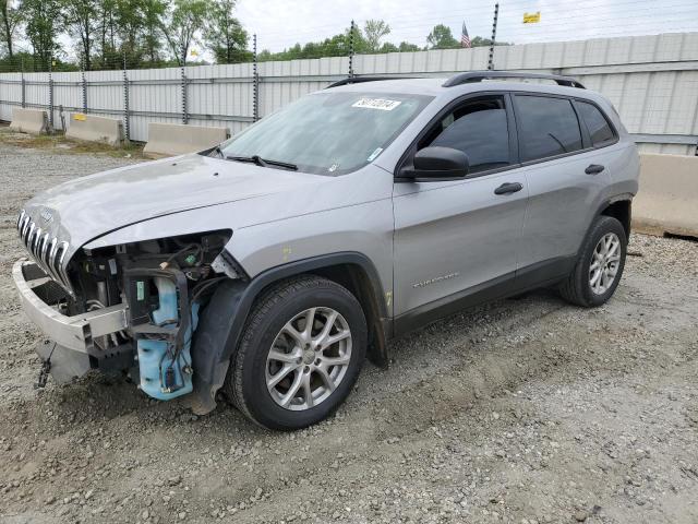 JEEP CHEROKEE S 2017 with VIN 1C4PJLABXHW596367 - Photo from auction