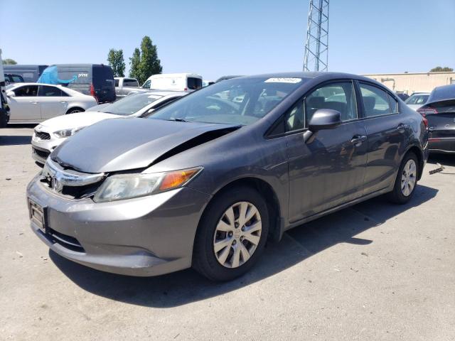 HONDA CIVIC LX 2012 with VIN 19XFB2F59CE389171 - Photo from auction