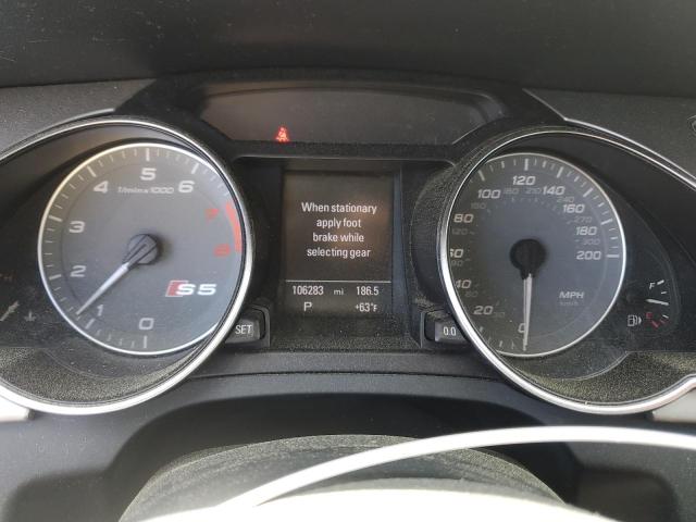 Zdjęcie 9 z aukcji – 2012 AUDI S5 PRESTIG z VIN WAUVVAFR5CA013745