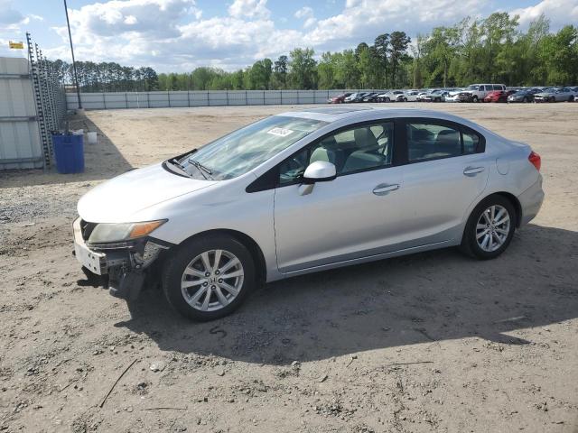 HONDA CIVIC EXL 2012 with VIN 2HGFB2F98CH511513 - Photo from auction
