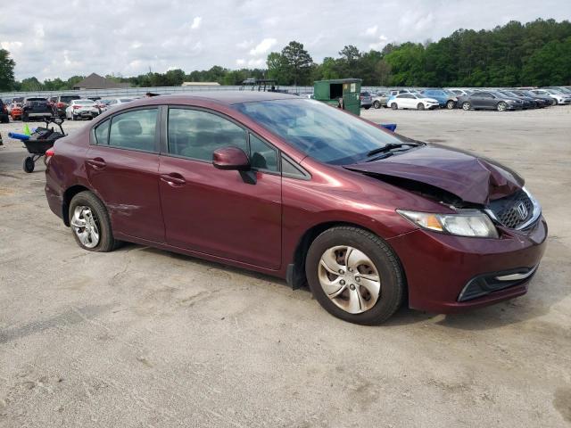 Photo 4 from auction – 2013 HONDA CIVIC LX with VIN 2HGFB2F5XDH564650