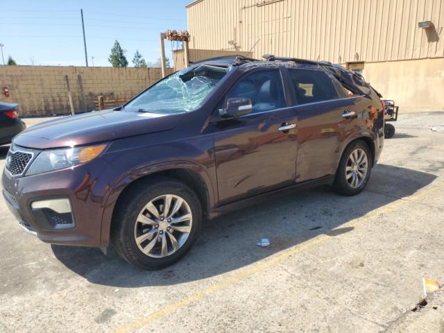 KIA SORENTO SX 2012 with VIN 5XYKW4A22CG196617 - Photo from auction
