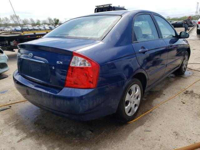Photo 3 from auction – 2005 KIA SPECTRA LX with VIN KNAFE121855197479