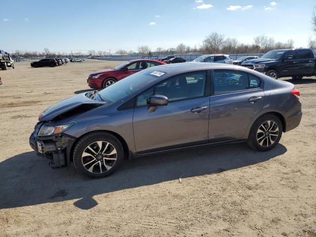 Photo 1 from auction – 2015 HONDA CIVIC LX with VIN 2HGFB2F51FH028169